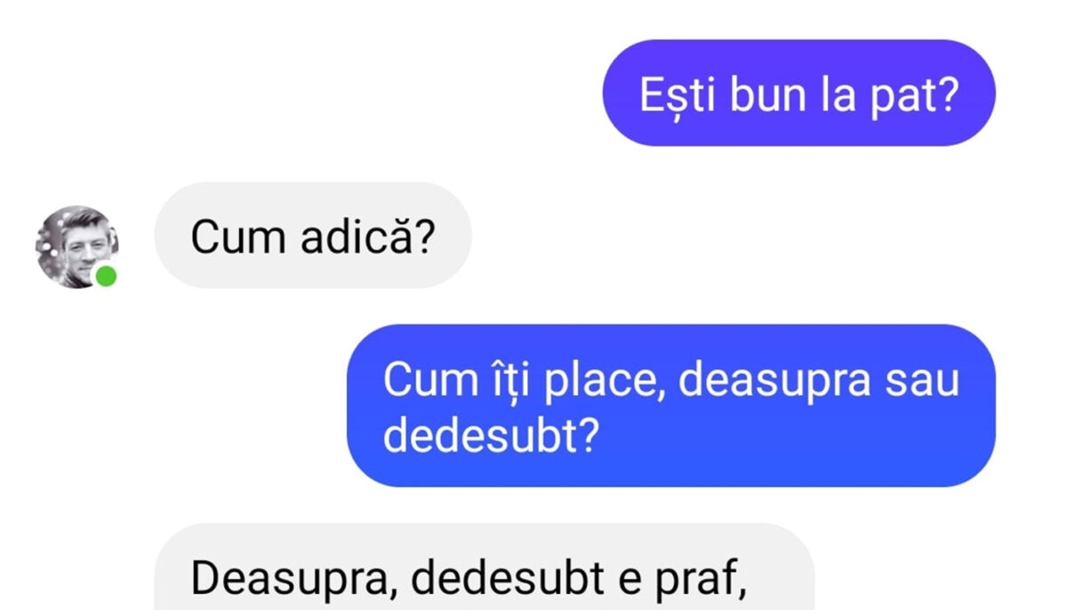 Bancul începutului de săptămână | „Ești bun la pat?”