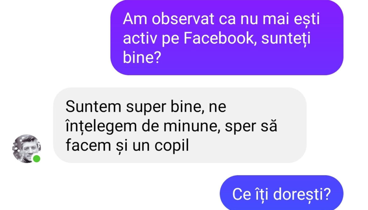 BANCUL ZILEI | „Am observat că nu mai ești activ pe Facebook, sunteți bine?”