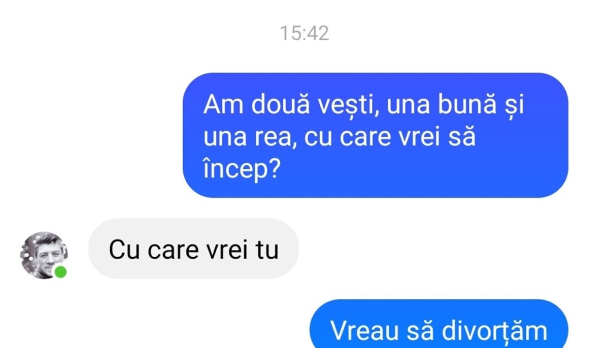 Bancul sfârșitului de săptămână | „Am două vești: una bună și una rea”