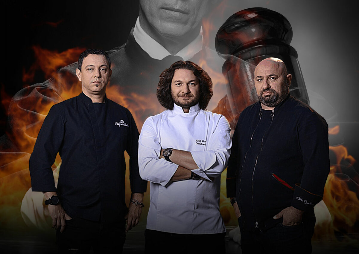Apocalipsa financiară pentru cei trei chefi plecați de la Antena 1. Postul TV îi cheamă în judecată și le cere o avere pentru că au părăsit „Chefi la Cuțite”