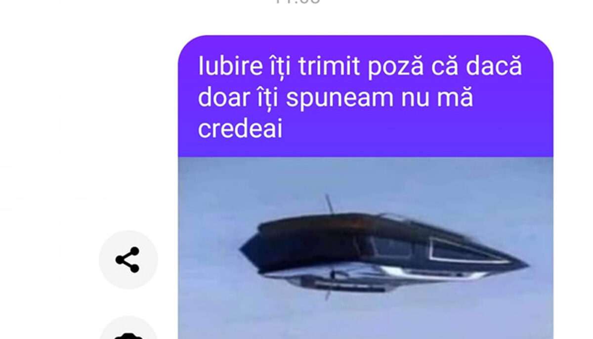 BANCUL ZILEI | „Iubire, îți trimit poza. Că, dacă doar îți spuneam, nu mă credeai”