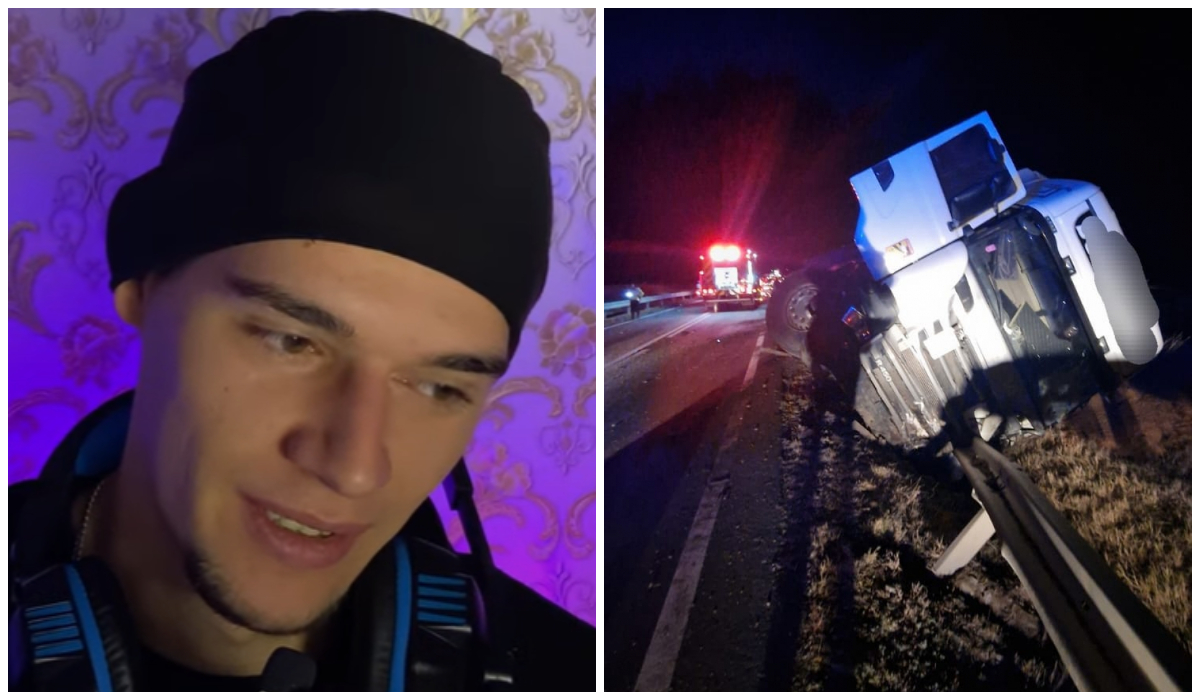 O vedetă de pe internet și-a pierdut viața într-un accident în Galați. Gestul bizar făcut de Adrian, cu câteva ore înainte de tragedie