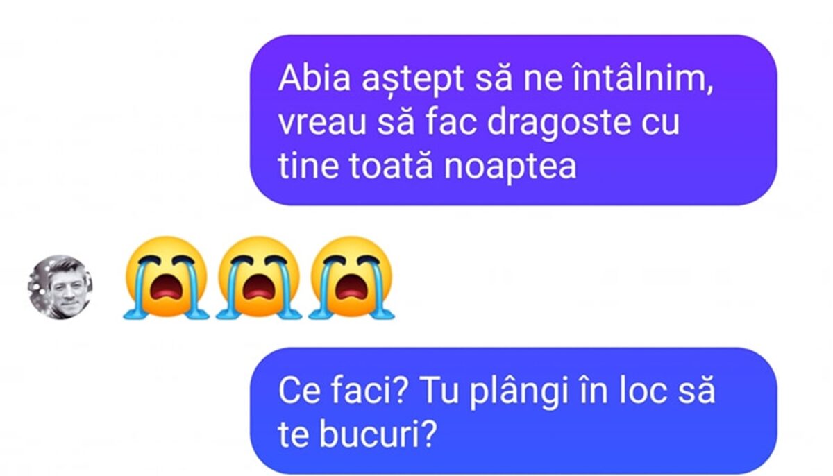 BANC | „Vreau să fac dragoste cu tine toată noaptea”