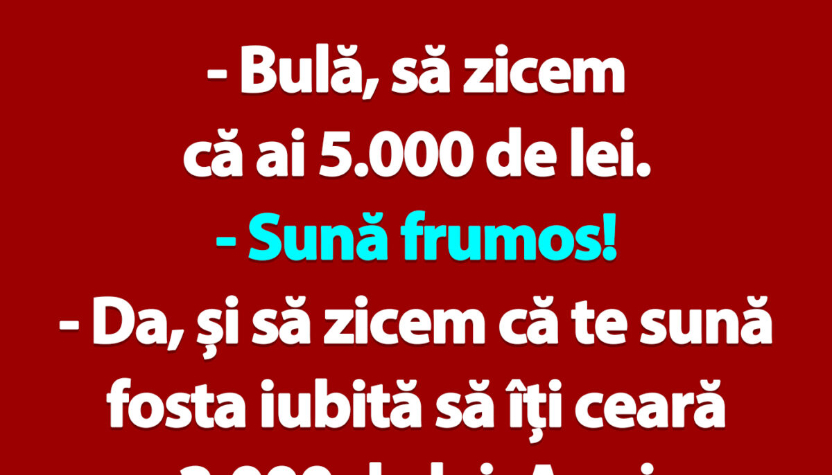 BANC | Bulă și matematica amoroasă