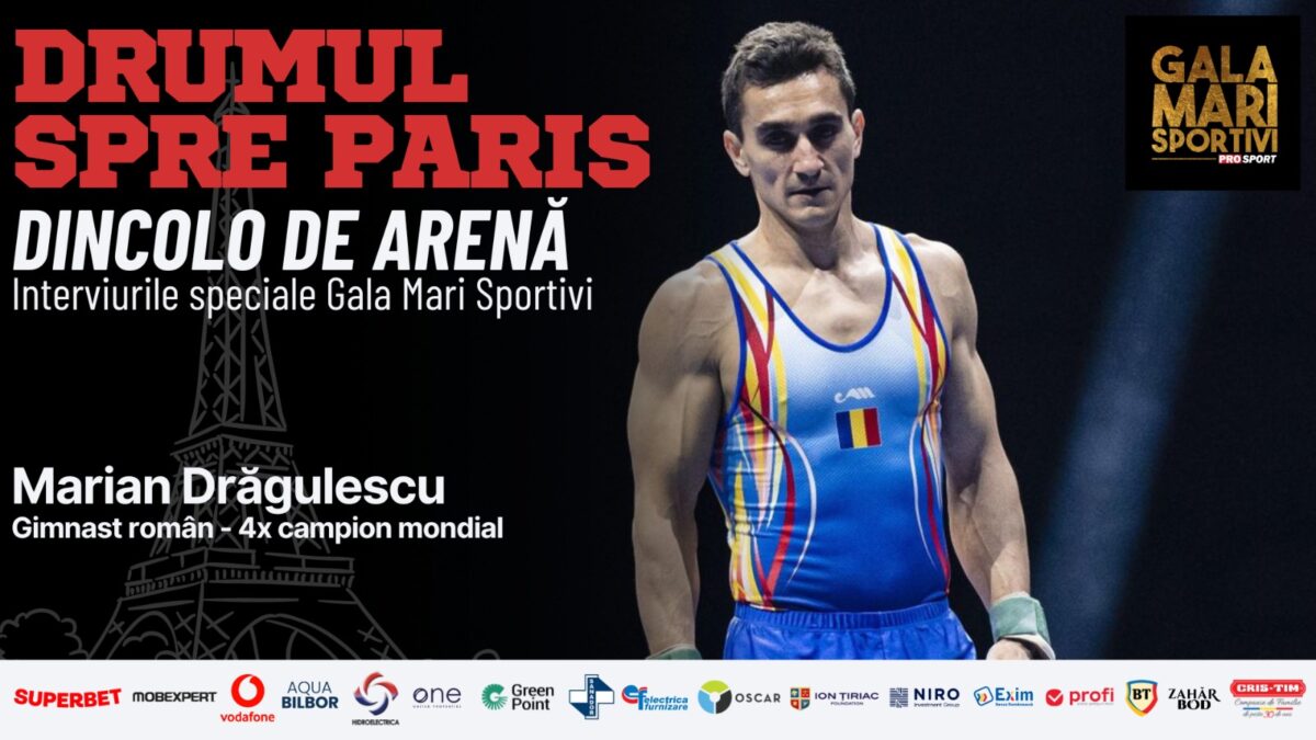Marian Drăgulescu, anunț important la Gala Mari Sportivi ProSport 2023. În ce calitate va fi prezent la Jocurile Olimpice de la Paris. VIDEO