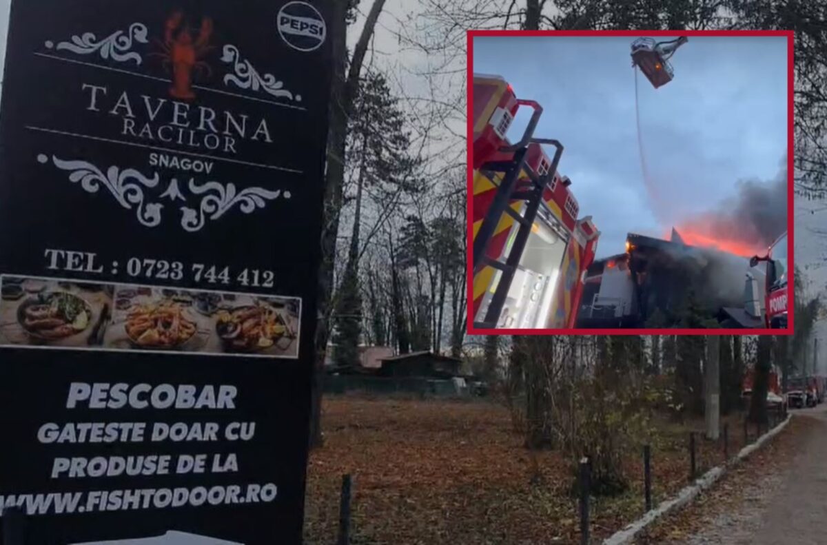 Avea sau nu autorizaţie la incendiu? ISU a făcut anunţul, după ce Taverna Racilor a ars din temelii