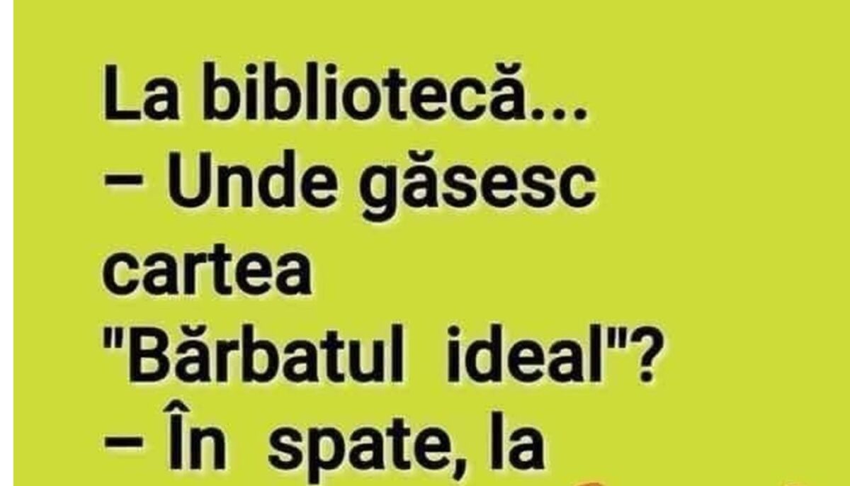 BANCUL ZILEI | Unde se găsește cartea „Bărbatul ideal”?