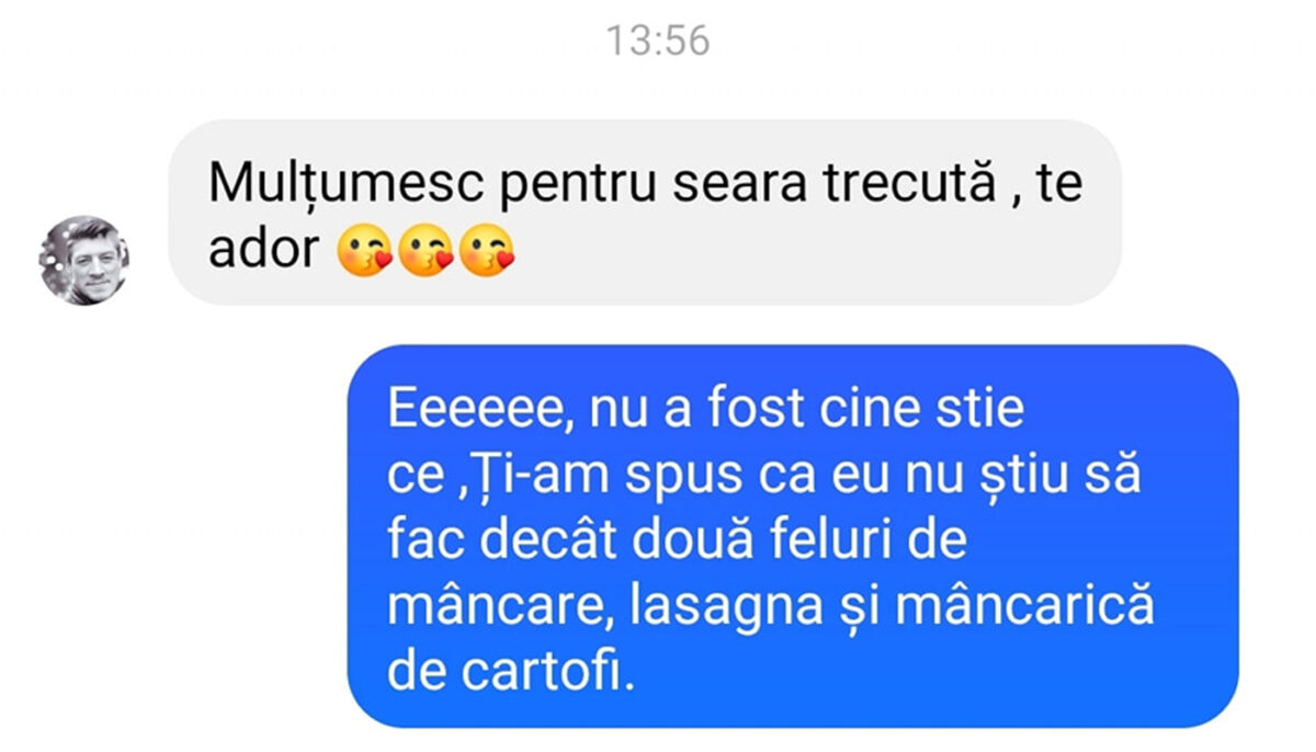 BANCUL ZILEI | „Mulțumesc pentru seara trecută, te ador”