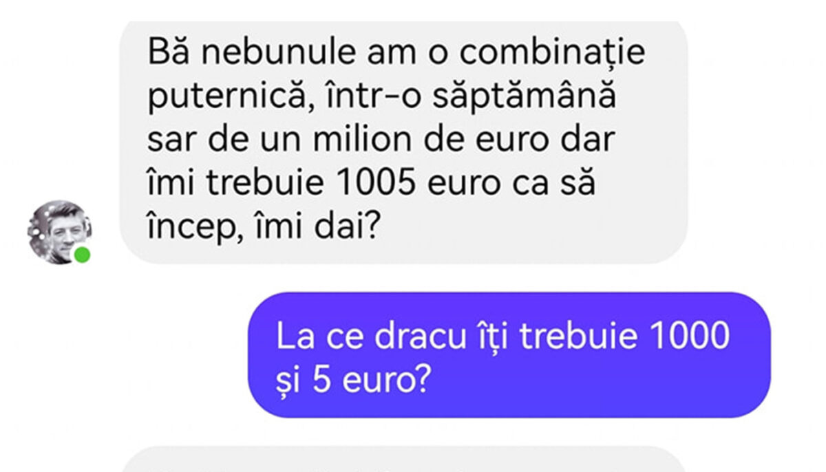 Bancul de weekend | „Îmi trebuie 1.005 euro ca să încep”