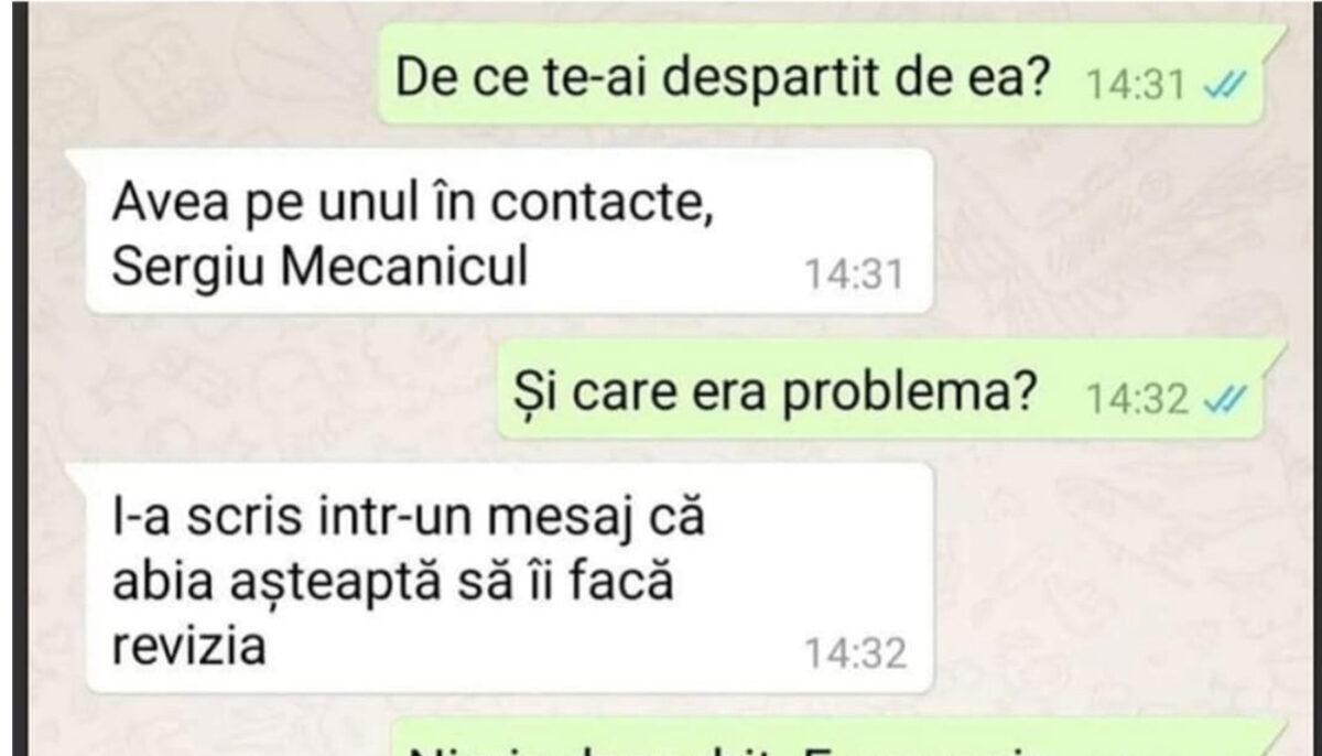 BANCUL ZILEI | Adevăratul motiv al despărțirii