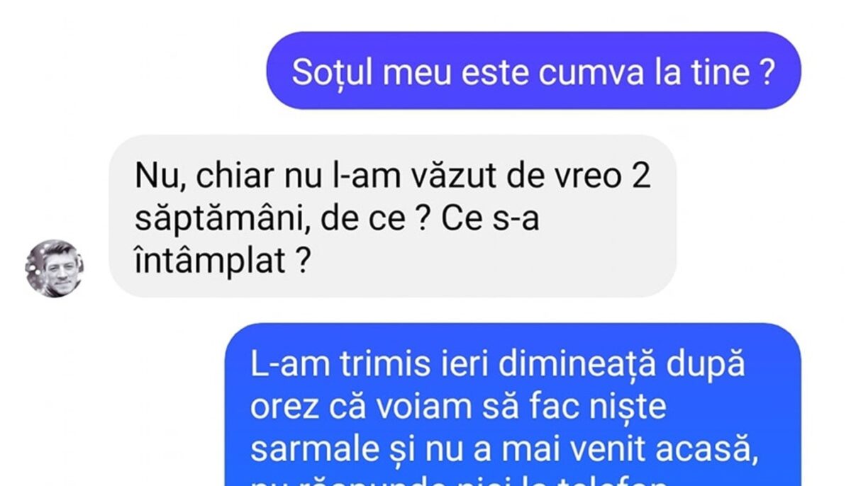 BANCUL ZILEI | „Soțul meu este cumva la tine?”