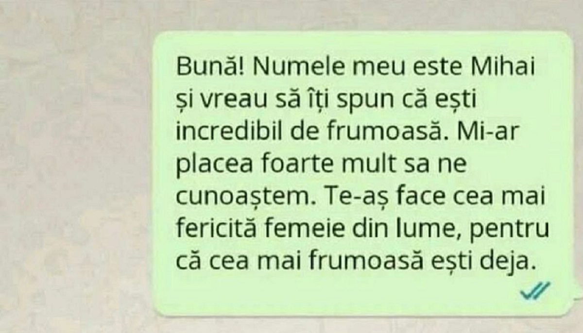 Bancul sfârșitului de weekend | ”Mi-ar plăcea foarte mult să ne cunoaștem”