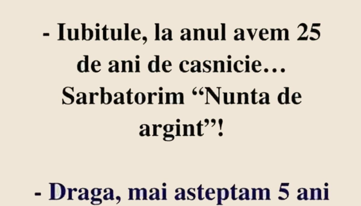 BANCUL ZILEI | Ce urmează după „nunta de argint”, de fapt