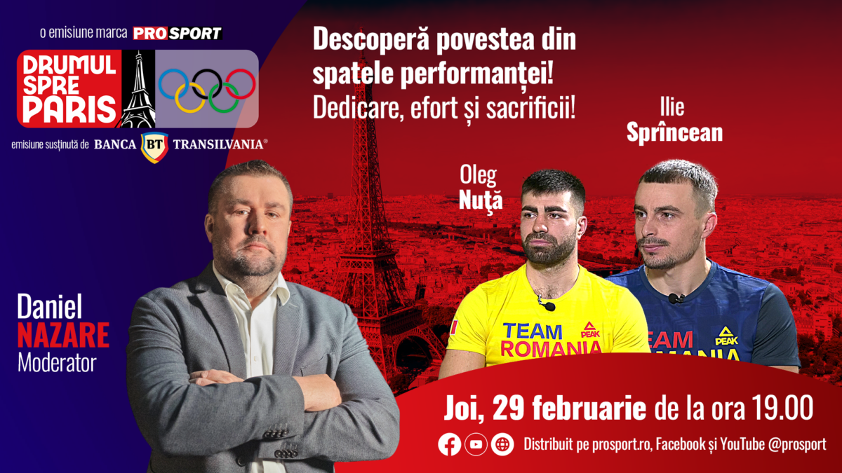 Ilie Sprîncean şi Oleg Nuţă, invitații emisiunii ,,Drumul spre Paris’’ de joi, 29 februarie, de la ora 19:00