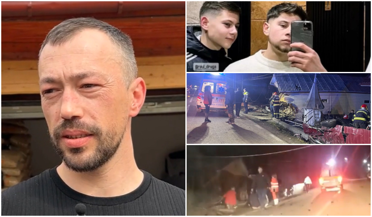 Mărturia cutremurătoare a bărbatului care i-a găsit pe Alex, Raul și Cristian fără viață. Cei 3 tineri au murit într-un accident rutier cumplit