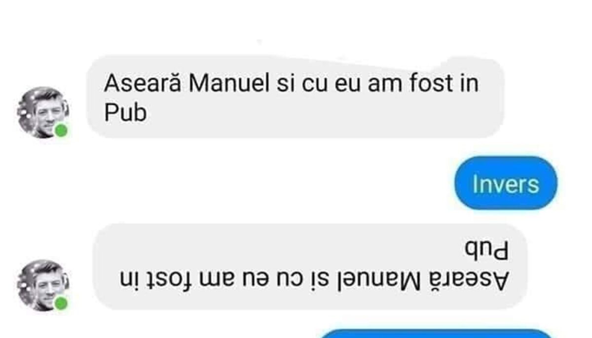 BANCUL ZILEI | „Aseară Manuel și cu eu am fost în Pub”