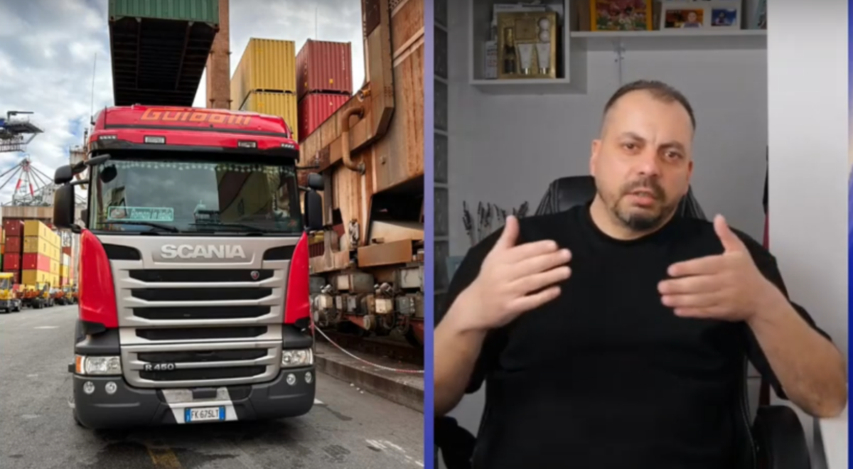 Viața din Italia văzută prin ochii lui George, român care lucrează ca șofer de TIR. Cât costă chiria lunară, o ieșire în oraș și litrul de motorină