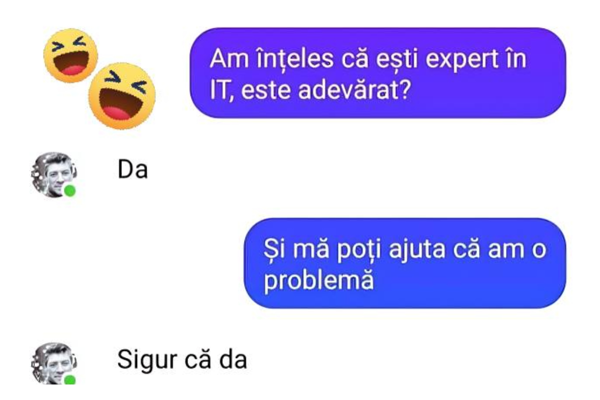 Bancul începutului de săptămână | „Am înţeles că eşti expert în IT, este adevărat?”