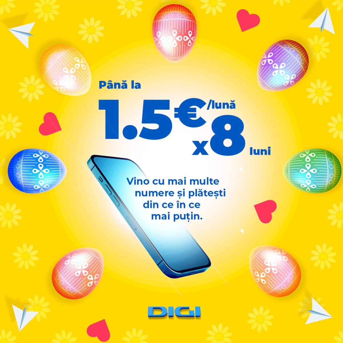 Digi RCS-RDS, cadou de Paște pentru toți abonații din România: toate facturile la jumătate de preț! Ce trebuie să faci