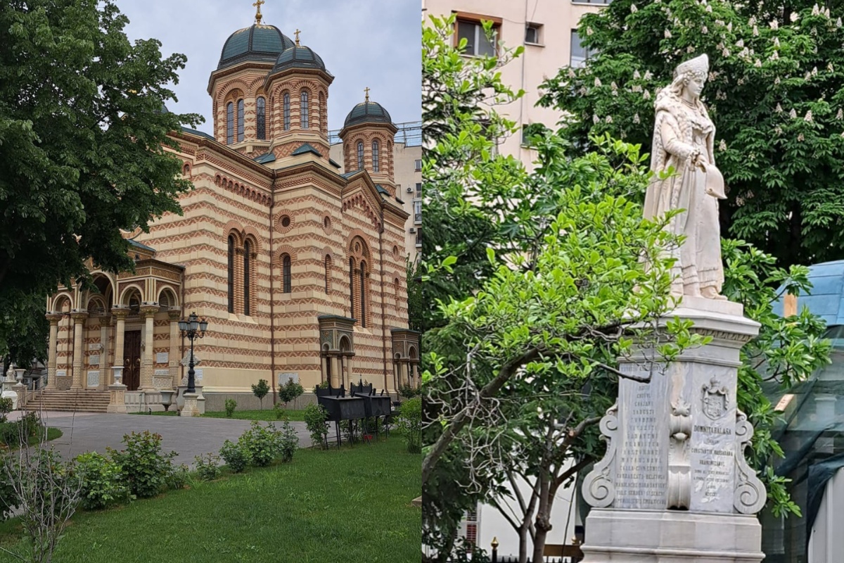 Fabuloasa istorie a bisericii Domniței Bălașa. De ce este unică în lume construcția din inima Bucureștiului