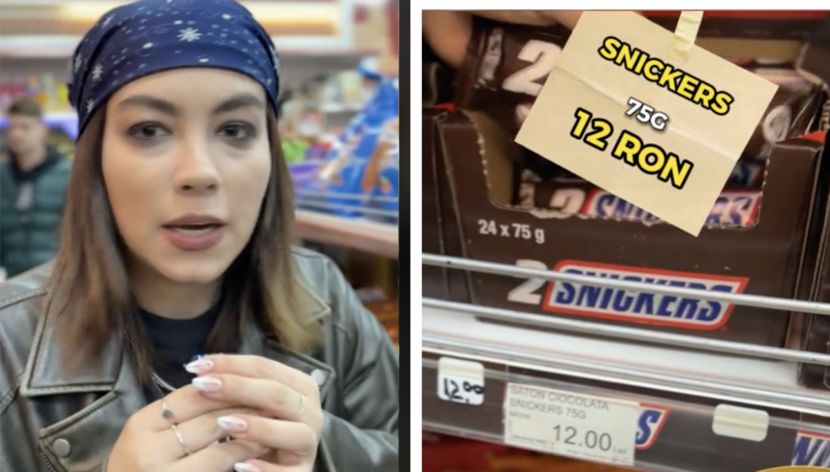 Ce a putut să cumpere această tânără cu 50 de lei dintr-un supermarket din Vama Veche: ”Să nu cumva să vreţi să vă luaţi cafea!”