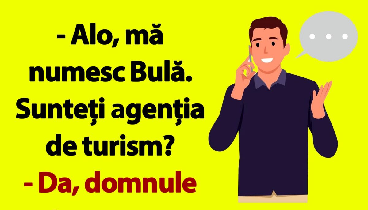 BANC | Bulă sună la o agenție de turism