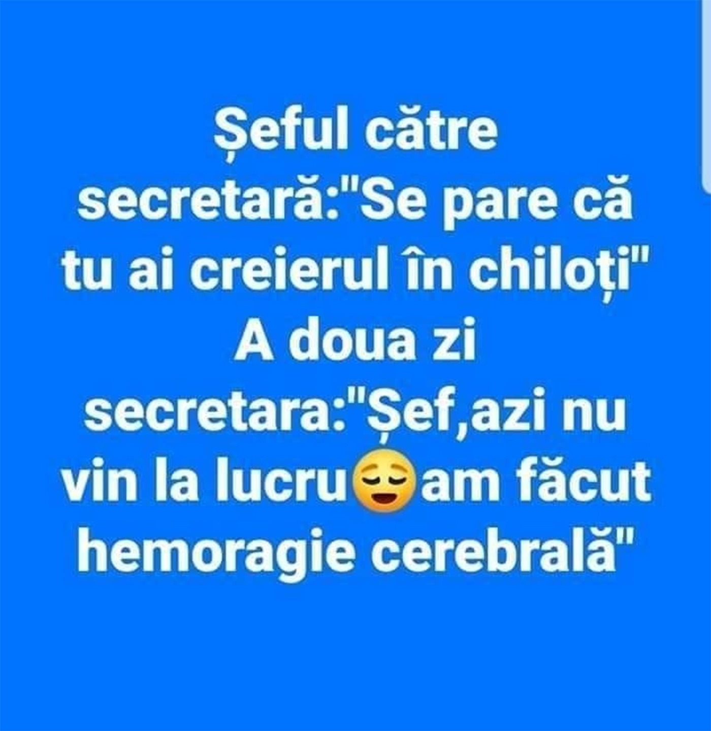 Bancul sfârșitului de săptămână | Șeful și secretara