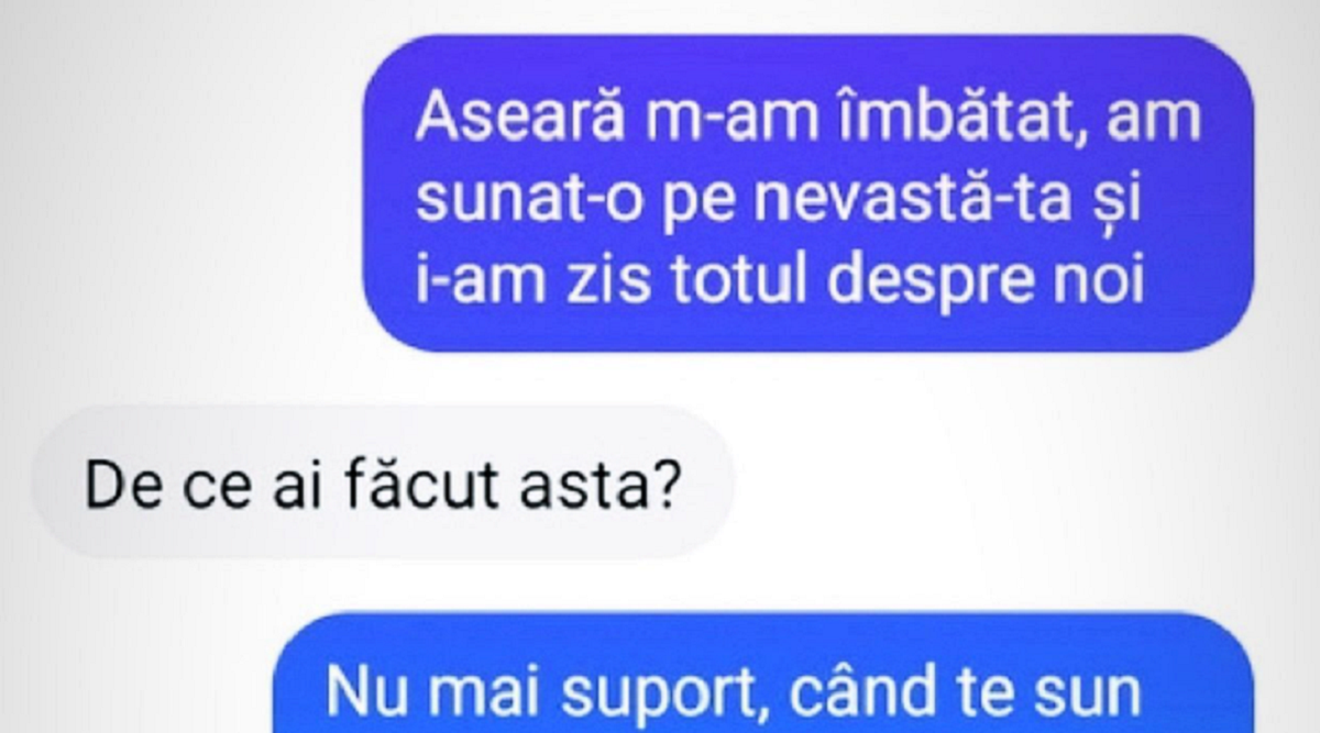 BANCUL DE MIERCURI | ”Aseară m-am îmbătat și i-am spus nevestei tale despre noi”