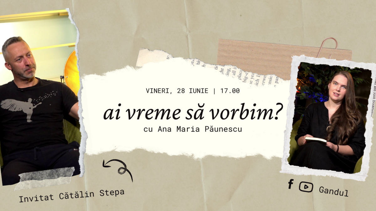 Cătălin Stepa, dezvăluiri neștiute despre viața lui la ”Ai vreme să vorbim?” – singurul podcast de muzică folk și poezie
