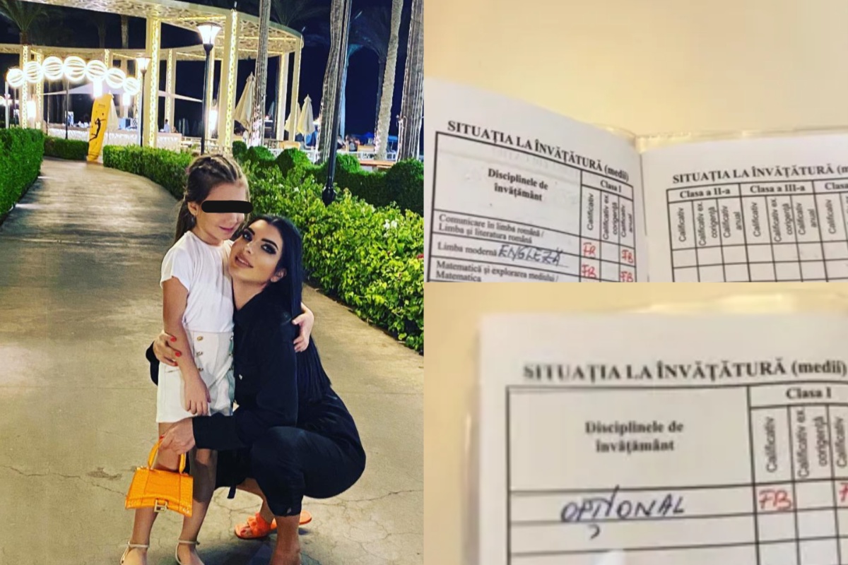 Ce note a obținut fiica Andreei Tonciu în primul an de școală. Reacția virală a vedetei: ”Doamne!”