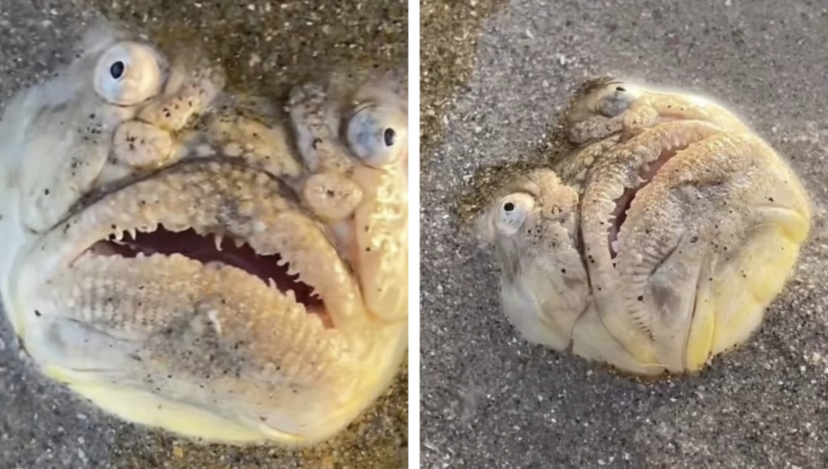 „Monstrul” apărut pe o plajă din Singapore i-a făcut pe turiști să o ia la fugă. Ce este, de fapt, această creatură