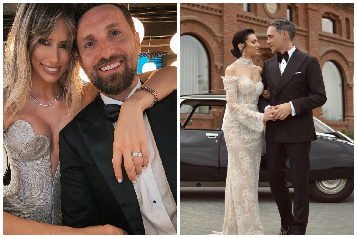 Cum s-a îmbrăcat Dani Oţil la nunta lui Răzvan Simion? Mulţi au crezut că el e ginerică. FOTO