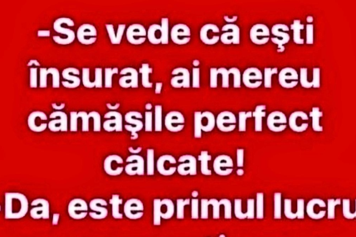 BANCUL DE WEEKEND | ”Se vede că ești însurat!”