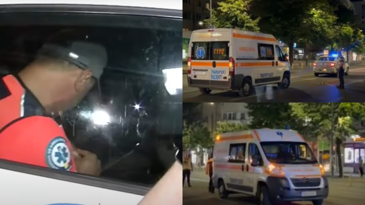 Un șofer de ambulanță, beat în misiune, a lovit un pieton în Capitală! Ce a făcut cu câteva ore înainte de accident