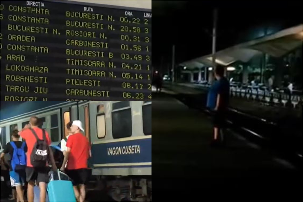 15 ore de coșmar pentru călătorii unui tren, pe ruta Mangalia – București Nord – Craiova. Pasagerii au suportat o căldură infernală