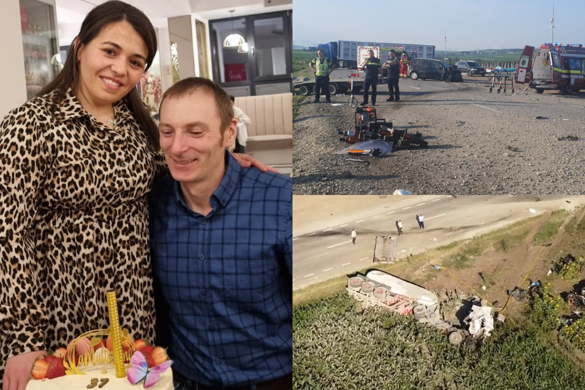 BREAKING | Costel și Ancuța Lăzărescu, alături de cei doi copilași ai lor, au murit într-un accident rutier cumplit