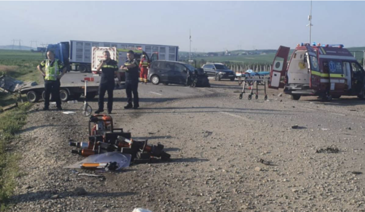 Accident grav pe „Drumul morții” în Suceava! Cinci persoane au murit, printre care doi copii