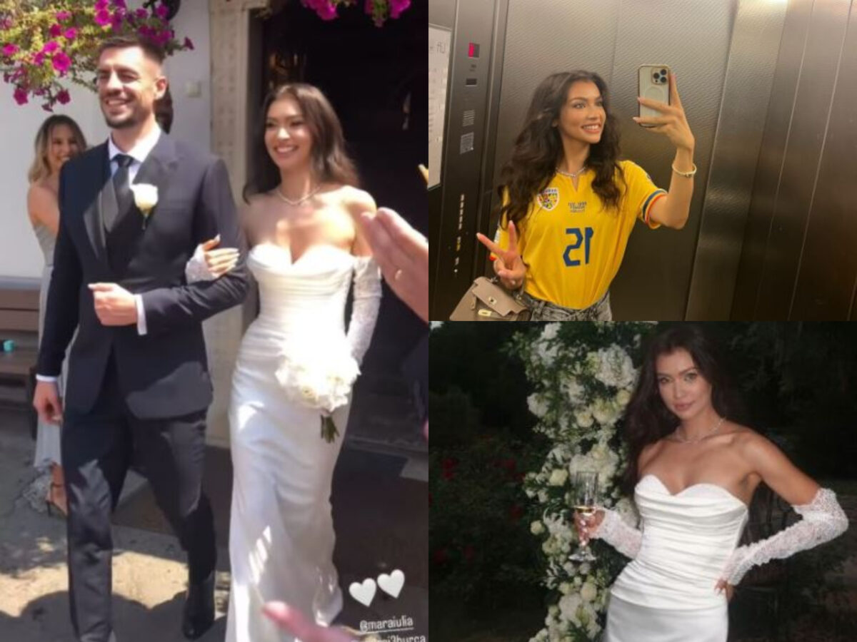 După Denis Drăguș și Ianis Hagi, un alt fotbalist s-a căsătorit! Cu ce se ocupă Mara, soția lui