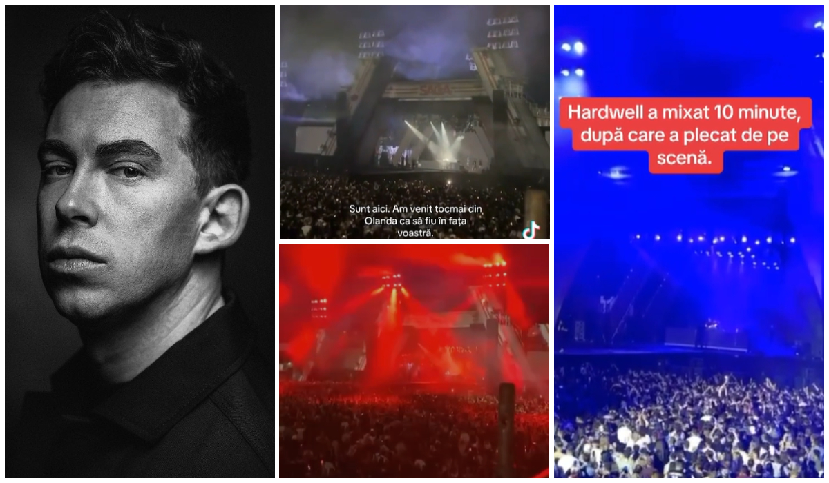 Scandal colosal la SAGA Festival! Hardwell a părăsit scena după 10 minute dintr-un motiv incredibil: „Totul este dezamăgitor”