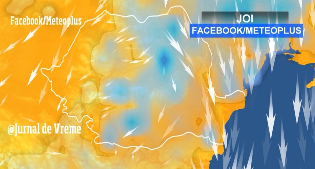 Vijelii și grindină în perioada 17-21 iulie 2024. Sursa foto: Facebook/Meteoplus