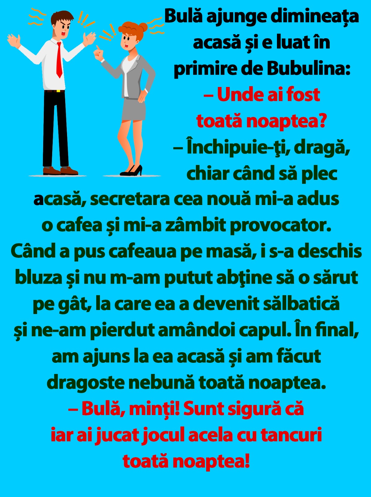 BANC | Bulă ajunge dimineața acasă și e luat în primire de Bubulina