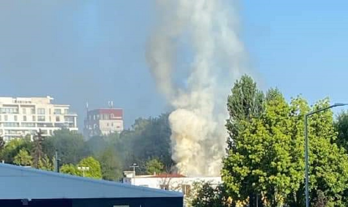 BREAKING | Incendiu devastator în incinta Academiei „Năstase & Marica Sports Club”, din zona Pipera