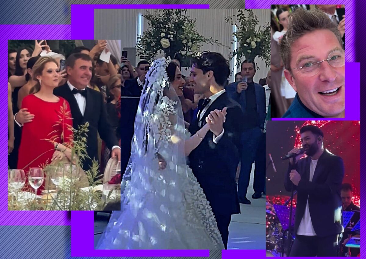 VIDEO fabulos cu dansul mirilor la nunta lui Ianis Hagi cu Elena Tănase. Însurățeii nu s-au complicat deloc!