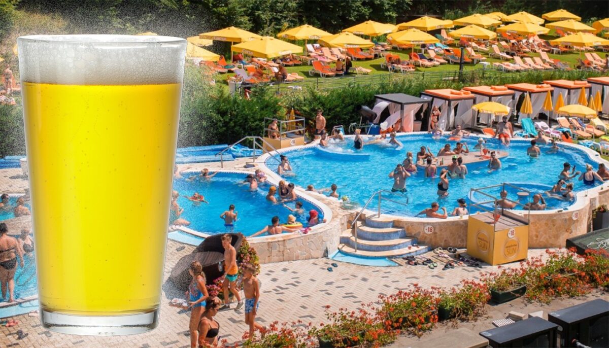 Ireal cât a plătit un client pentru un pahar cu bere, la o piscină din Cluj. A făcut poză notei de plată