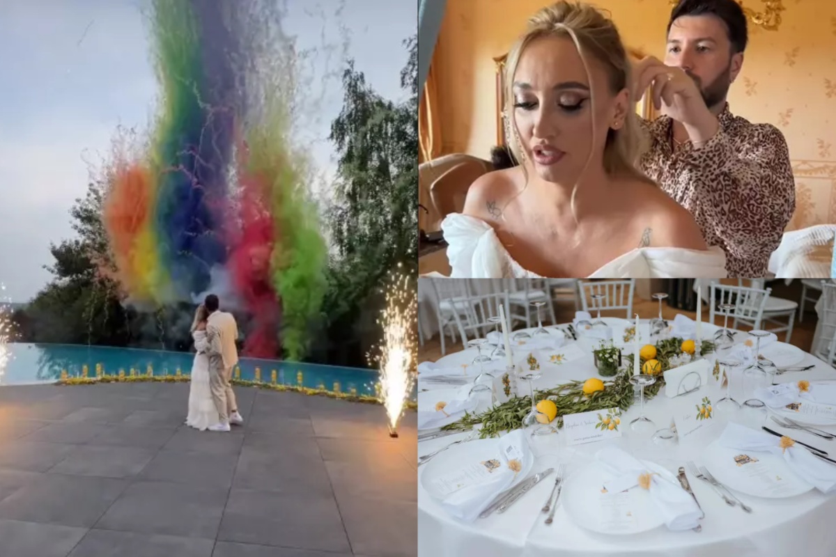 Nuntă discretă în showbizul românesc! Și-au unit destinele printre nori de culoare și mulți lămâi
