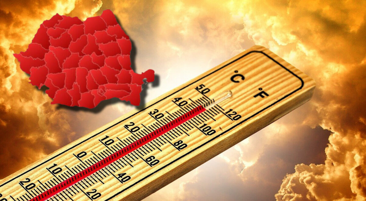 Avertizare ANM! Cod portocaliu de caniculă, temperaturile ating 40 de grade