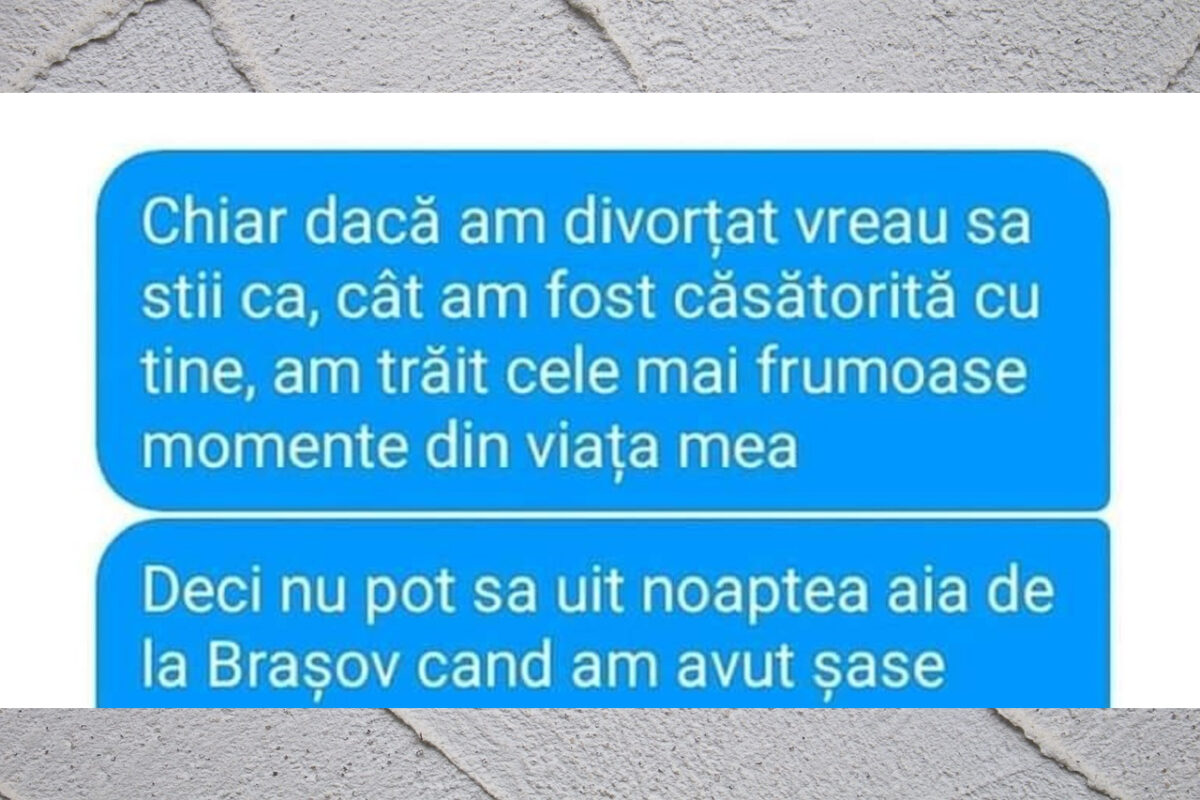 Bancul de luni | „Cât am fost căsătorită cu tine, am trăit cele mai frumoase momente din viaţa mea”