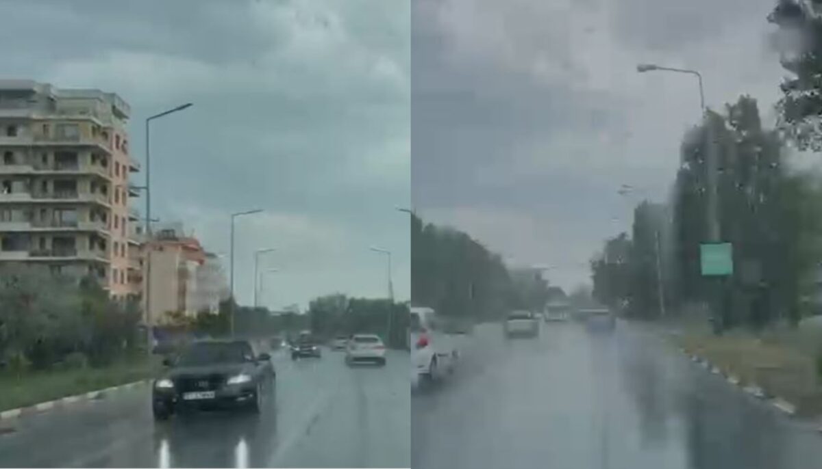 Ploaia le-a stricat distracția petrecăreților din Mamaia. Turiștii au fugit de pe plaje! VIDEO