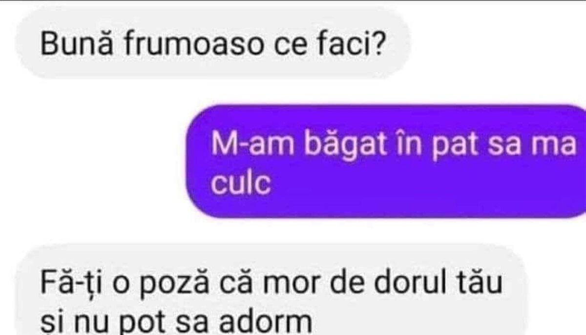 BANC | Două poze de „noapte bună”