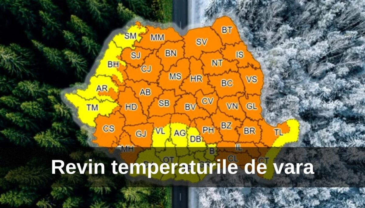 AccuWeather a afișat prognoza. Când revin temperaturile de 30-33 de grade